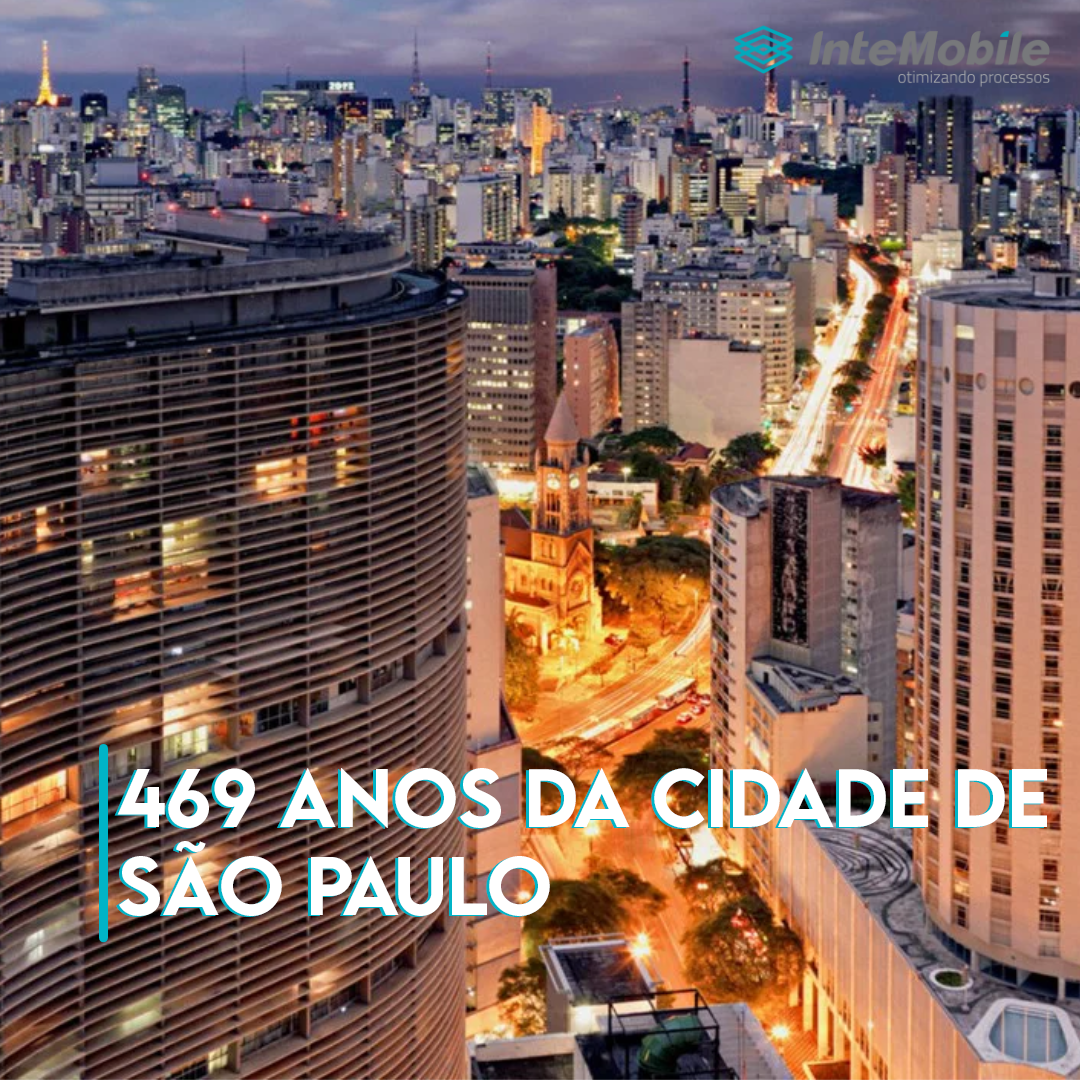 469 ano da cidade de São Paulo | InteMobile